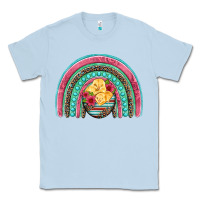 Dusty Blue hatched egg easter chicks rainbow Classic Tee - Artiststas