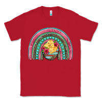 Red hatched egg easter chicks rainbow Classic Tee - Artiststas