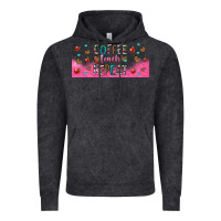 Vintage Black coffee teach repeat teacher libbey glass Vintage Hoodie - HRA Design Shop
