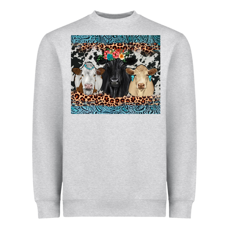 Black Angus Simmental Charolais Heavyweight Sweatshirt by JahusDesignShop | Teevron