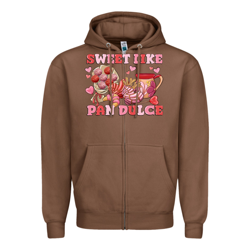 Sweet Like Pan Dulce Zipper Hoodie by MaliasSmallBusiness | Teevron