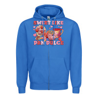 True Royal sweet like pan dulce Zipper Hoodie - MaliasSmallBusiness