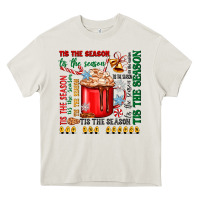 Cream tis the season Heavy Core Tee - Zillion Design Studio