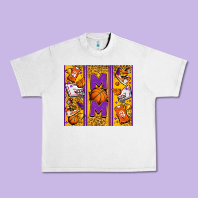 Basketball Mom Urban Heavy Tee Designed By Jasminsmagicworld
