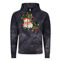 Cloud Black Louisiana map christmas santa Vintage Hoodie - FaDigitalArtStudio