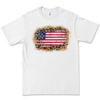 White america leopard glitter flag Premium Tee - Zillion Design Studio