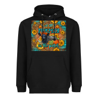 Black Fall Cutest Pumpkin In The Patch Cute Cow Tumbler Heavyweight Hoodie - LillyAllenDesigns