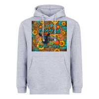 Heather Grey Fall Cutest Pumpkin In The Patch Cute Cow Tumbler Heavyweight Hoodie - LillyAllenDesigns