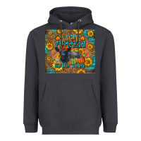 Smoke Fall Cutest Pumpkin In The Patch Cute Cow Tumbler Heavyweight Hoodie - LillyAllenDesigns