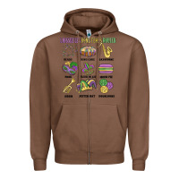 Chestnut laissez les bons temps rouler Zipper Hoodie - MaliasSmallBusiness