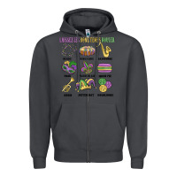 Smoke laissez les bons temps rouler Zipper Hoodie - MaliasSmallBusiness