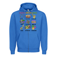 True Royal laissez les bons temps rouler Zipper Hoodie - MaliasSmallBusiness