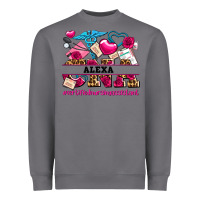 Storm costom name valentines day cna certified nursing Heavyweight Sweatshirt - AdoDesignShop
