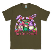 Army Green happy easter gnomies rainbow Classic Tee - Artiststas