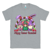 Heather Grey happy easter gnomies rainbow Classic Tee - Artiststas