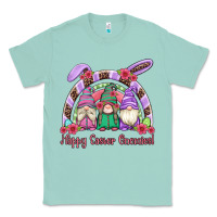 Seafoam happy easter gnomies rainbow Classic Tee - Artiststas