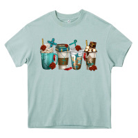 Arona faith coffee cups Heavy Core Tee - texasbilliewilder