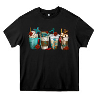 Black faith coffee cups Heavy Core Tee - texasbilliewilder