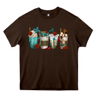 Faith Coffee Cups Heavy Core Tee | Teevron