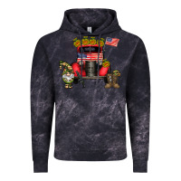 Cloud Black america soldier truck Vintage Hoodie - CowhideDigitalArt