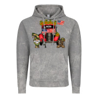 Cloud Rock america soldier truck Vintage Hoodie - CowhideDigitalArt