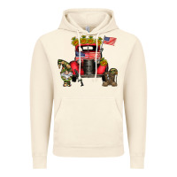 Vintage Artic america soldier truck Vintage Hoodie - CowhideDigitalArt