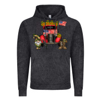 Vintage Black america soldier truck Vintage Hoodie - CowhideDigitalArt