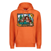 Carrot western barn with farm animals Premium Hoodie - RanaPortraitStore