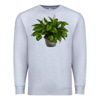 Heather Grey Peace Lily Premium Sweatshirt - LillyAllenDesigns