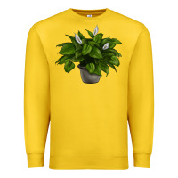 Lemon Peace Lily Premium Sweatshirt - LillyAllenDesigns