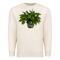 Sandshell Peace Lily Premium Sweatshirt - LillyAllenDesigns