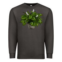 Smoke Peace Lily Premium Sweatshirt - LillyAllenDesigns