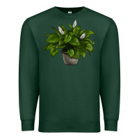 Sports Green Peace Lily Premium Sweatshirt - LillyAllenDesigns