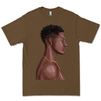 Cacao afro black man Premium Tee - texasbilliewilder
