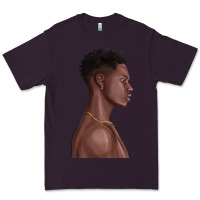 Plum afro black man Premium Tee - texasbilliewilder