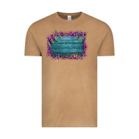 Aztec Wood Leopard Frame Vintage Tee | Teevron