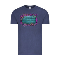 Vintage Denim Aztec Wood Leopard Frame Vintage Tee - Bettercallsaul
