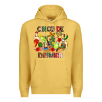 Antique Gold cinco de drinko Premium Hoodie - JahusDesignShop