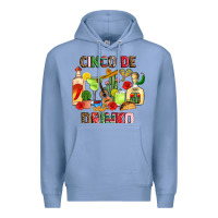 Colony Blue cinco de drinko Premium Hoodie - JahusDesignShop
