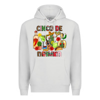 Dove Grey cinco de drinko Premium Hoodie - JahusDesignShop