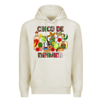 Oatmeal Heather cinco de drinko Premium Hoodie - JahusDesignShop