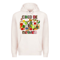 Pale Pink cinco de drinko Premium Hoodie - JahusDesignShop