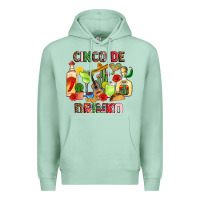 Seafoam cinco de drinko Premium Hoodie - JahusDesignShop
