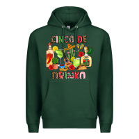 Sports Green cinco de drinko Premium Hoodie - JahusDesignShop