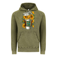Vintage Olive Mama Needs Coffee Cup Vintage Hoodie - FaDigitalArtStudio