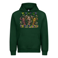 Forest Green im just here for the crawfish Urban Hoodie - CowGirlArtShop