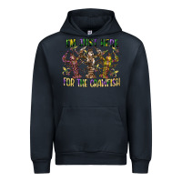 Navy im just here for the crawfish Urban Hoodie - CowGirlArtShop