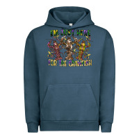 Pigment Midnight Navy im just here for the crawfish Urban Hoodie - CowGirlArtShop