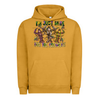 Pigment Peanut Butter im just here for the crawfish Urban Hoodie - CowGirlArtShop