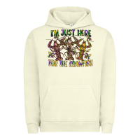 Pigment Pistachio im just here for the crawfish Urban Hoodie - CowGirlArtShop
